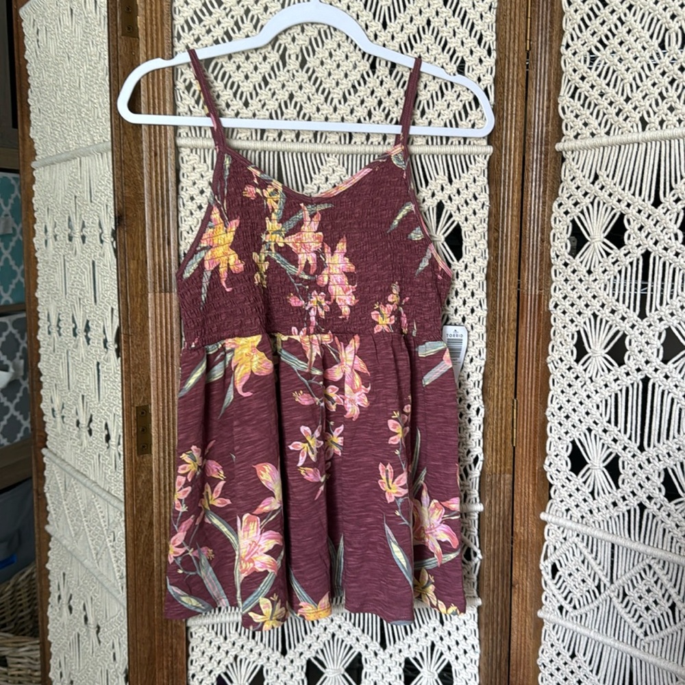 Torrid Beachy Smocked Flowy Top